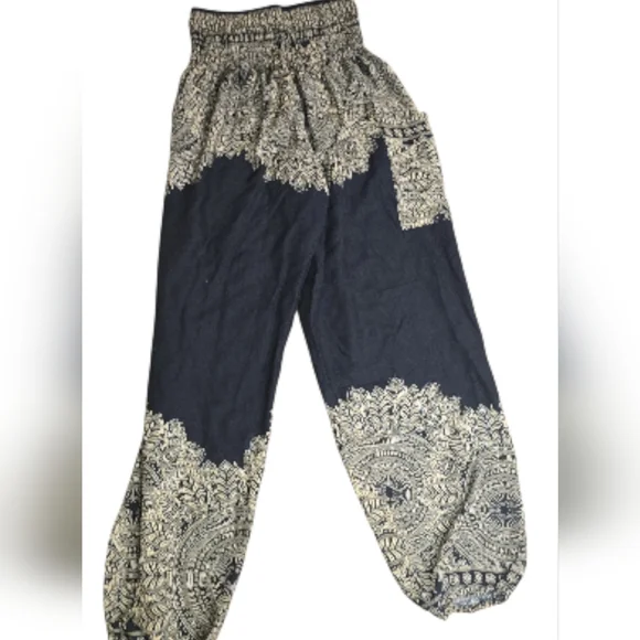 Joob Joob Boho Pants Women - S/M.  Hippie Harem Pants - Picture 5 of 10